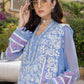 Festive Glory | Azure Luxe Embroidered 3pcs Collections 2023