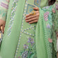 Bohemian Summer Mint | Crimson Luxury Lawn Collection 2023 | Unstitched Embroidered Lawn Suits