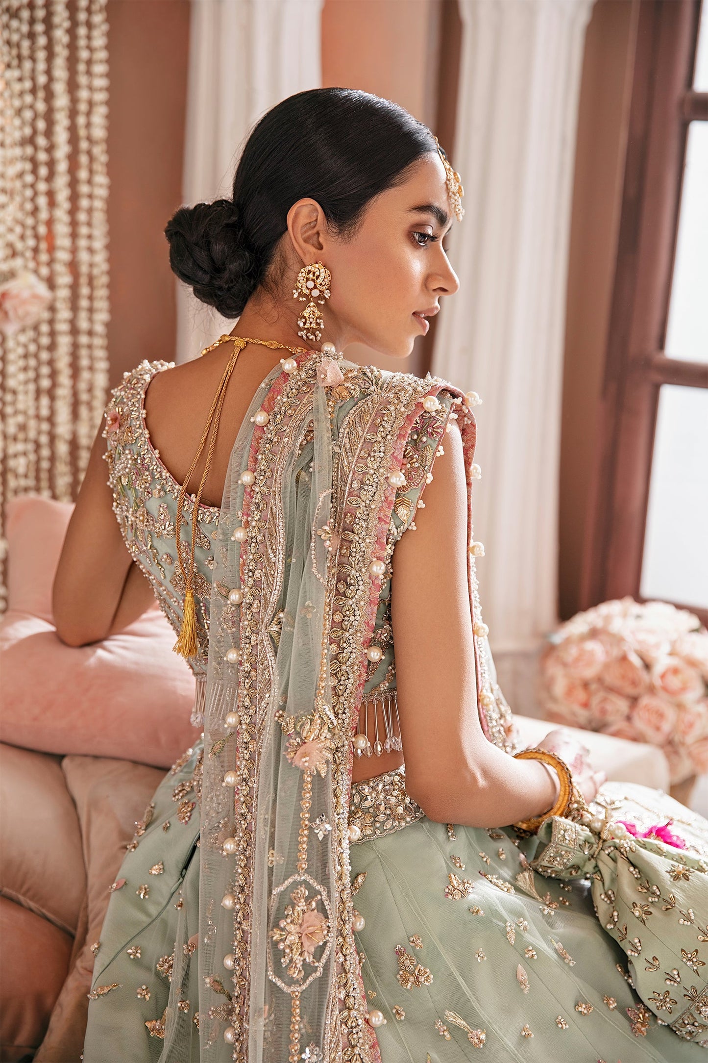 Zaynah (ZB-07) | Zaha Bridal Nikkah Luxury RTW Collection | Stitched Embellished Suits