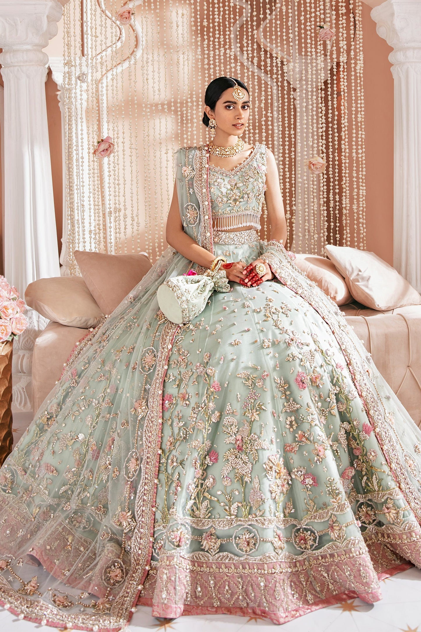 Zaynah (ZB-07) | Zaha Bridal Nikkah Luxury RTW Collection | Stitched Embellished Suits