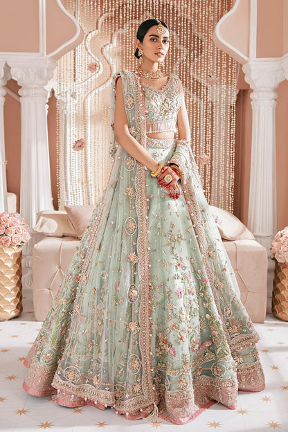 Zaynah (ZB-07) | Zaha Bridal Nikkah Luxury RTW Collection | Stitched Embellished Suits