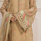 LF-CC-110-A/S-Beige | MariaB M.Luxe Fabrics | Unstitched Embroidered Fabric