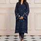 LF-CC-112-B-Navy Blue | MariaB M.Luxe Fabrics | Unstitched Embroidered Fabric