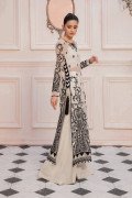LF-PN-118-B-Whith | MariaB M.Luxe Fabrics | Unstitched Embroidered Fabric