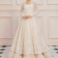 LF-PN-123-A-White | MariaB M.Luxe Fabrics | Unstitched Embroidered Fabric