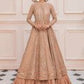 LF-PO-101-A-Peach | MariaB M.Luxe Fabrics | Unstitched Embroidered Fabric