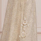 LF-PO-102-B-White | MariaB M.Luxe Fabrics | Unstitched Embroidered Fabric