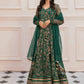 LF-ZN-122-A-Green | MariaB M.Luxe Fabrics | Unstitched Embroidered Fabric