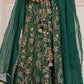 LF-ZN-122-A-Green | MariaB M.Luxe Fabrics | Unstitched Embroidered Fabric