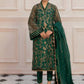 LF-ZN-122-A-Green | MariaB M.Luxe Fabrics | Unstitched Embroidered Fabric