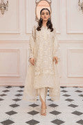 LF-PCN-105-A-White | MariaB M.Luxe Fabrics | Unstitched Embroidered Fabric