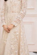 LF-PCN-105-A-White | MariaB M.Luxe Fabrics | Unstitched Embroidered Fabric