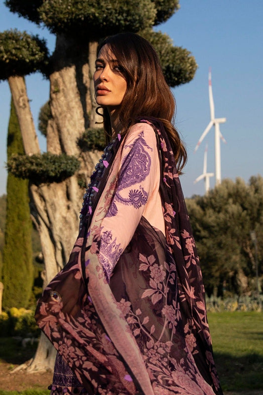 M221-002A-CM | Sana Safinaz Muzlin Spring Collection 2022 Vol 1  | Unstitched Printed Lawn Suits