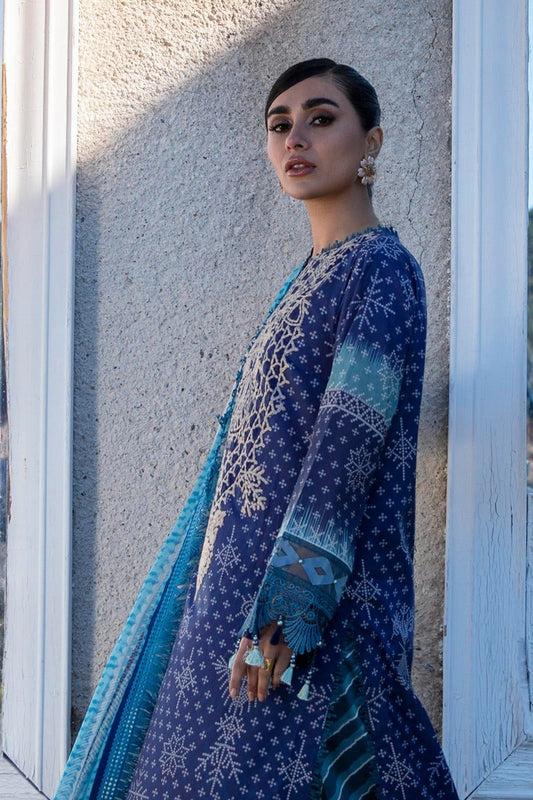 M221-008A-CI | Sana Safinaz Muzlin Spring Collection 2022 Vol 1  | Unstitched Printed Lawn Suits