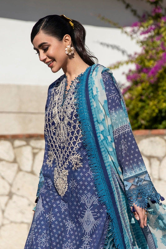 M221-008A-CI | Sana Safinaz Muzlin Spring Collection 2022 Vol 1  | Unstitched Printed Lawn Suits