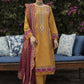 NW-13 | Qalamkar Qline Linen Winter Collection 2021 | Unstitched Embroidered Organza Suits