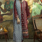 NW-02 | Qalamkar Qline Linen Winter Collection 2021 | Unstitched Embroidered Organza Suits