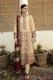 NW-06 | Qalamkar Qline Linen Winter Collection 2021 | Unstitched Embroidered Organza Suits