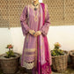 NW-14 | Qalamkar Qline Linen Winter Collection 2021 | Unstitched Embroidered Organza Suits