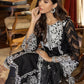 Mystique Noir | Azure Luxe Embroidered 3pcs Collections 2023