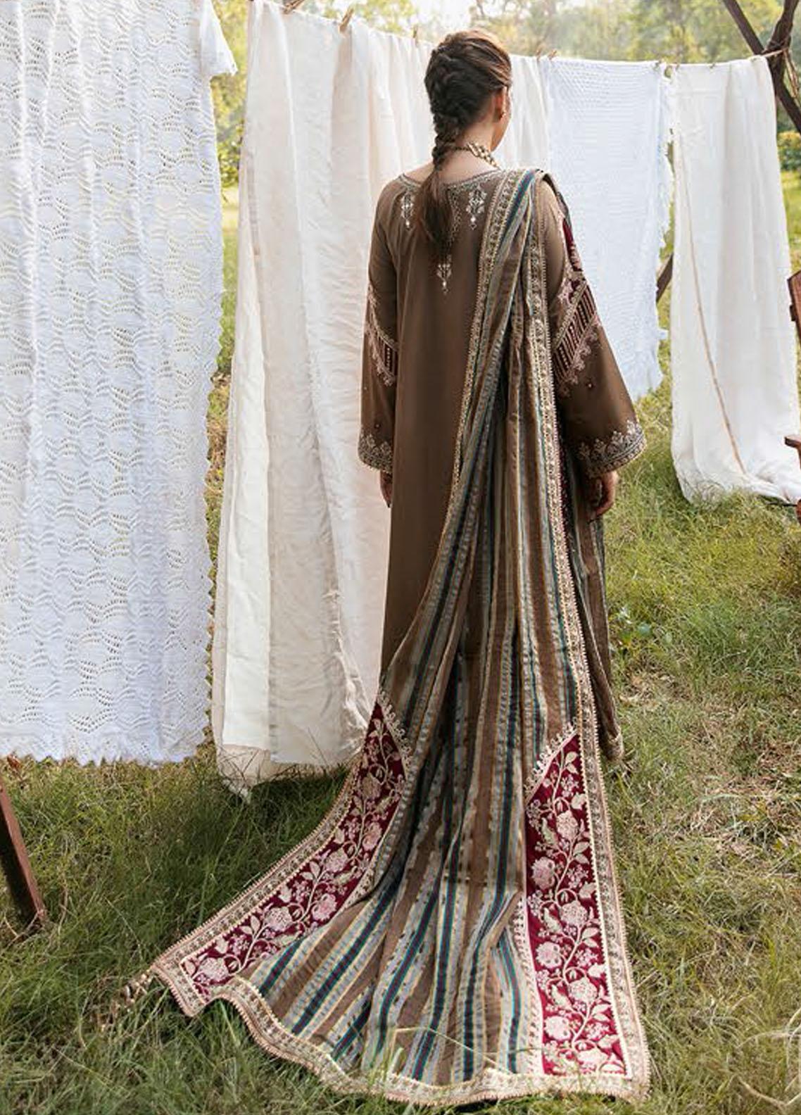 KK-06 | Qalamkar Winter Shawl Collection 2021 | Unstitched Embroidered Suits