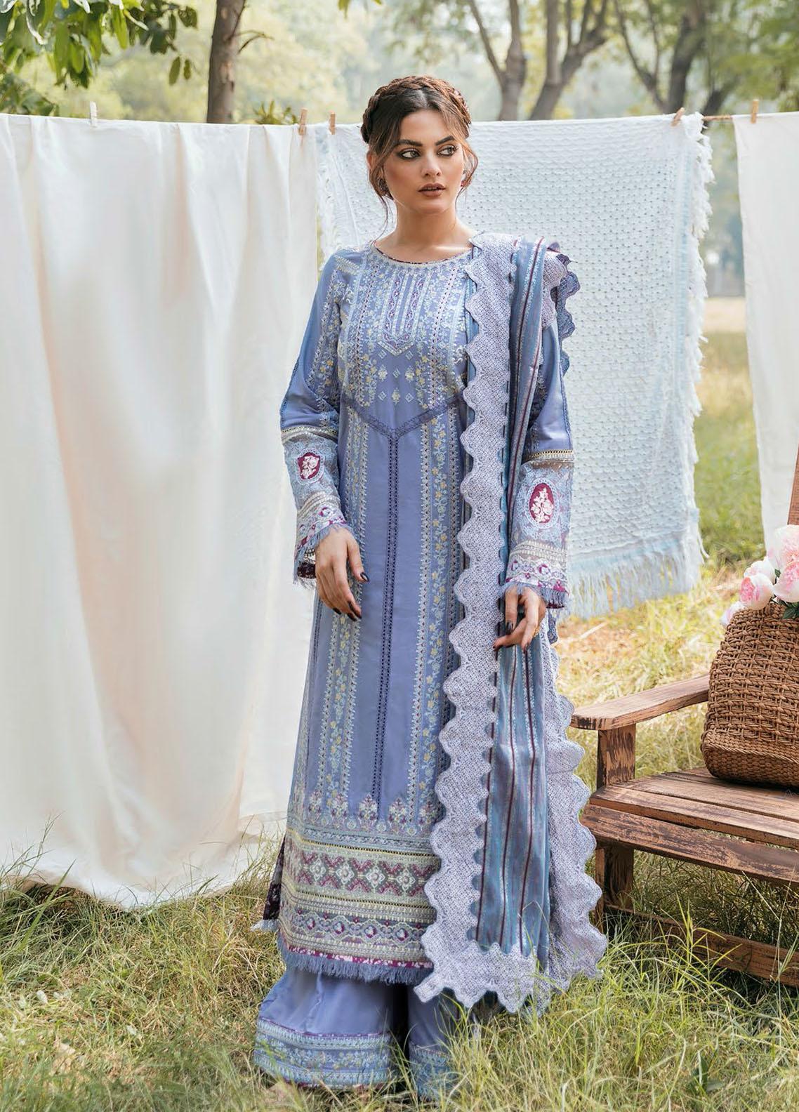KK-09 | Qalamkar Winter Shawl Collection 2021 | Unstitched Embroidered Suits