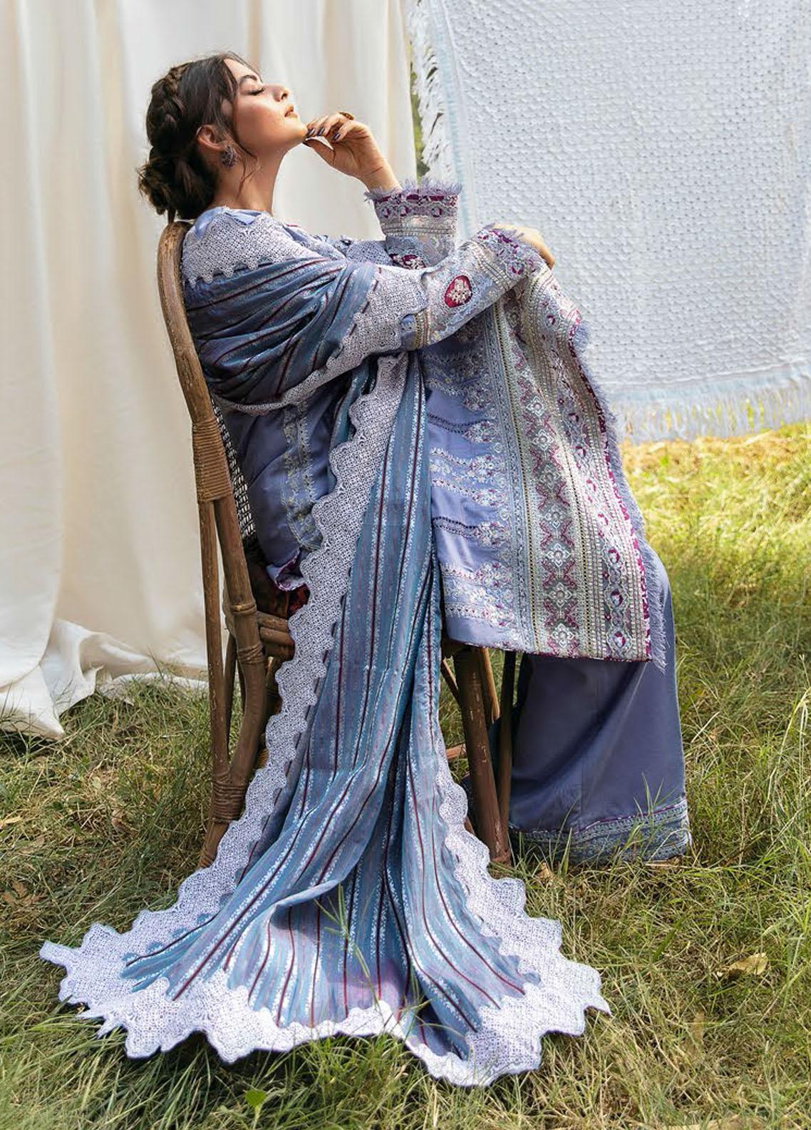 KK-09 | Qalamkar Winter Shawl Collection 2021 | Unstitched Embroidered Suits