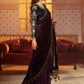 VEL-20-101-Teal and Plum | MariaB Velvet Collection 2021 | Unstitched Embroidered Velvet Suits