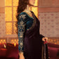 VEL-20-101-Teal and Plum | MariaB Velvet Collection 2021 | Unstitched Embroidered Velvet Suits