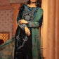 VEL-20-103-Teal | MariaB Velvet Collection 2021 | Unstitched Embroidered Velvet Suits