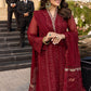 Vibrant Ruby | Azure Luxe Embroidered 3pcs Collections 2023