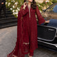 Vibrant Ruby | Azure Luxe Embroidered 3pcs Collections 2023